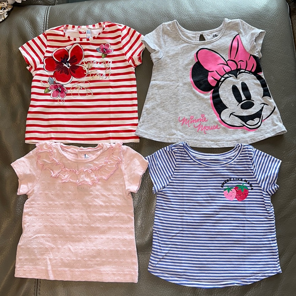 Four Mayoral and Disney shirts